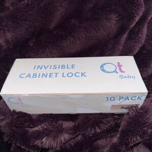 QT Baby 10 Pack Invisible Cabinet Locks